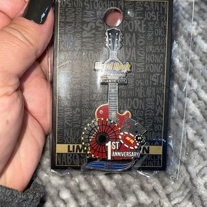 Limited Edition HardRock Guitar 🎸 Pin